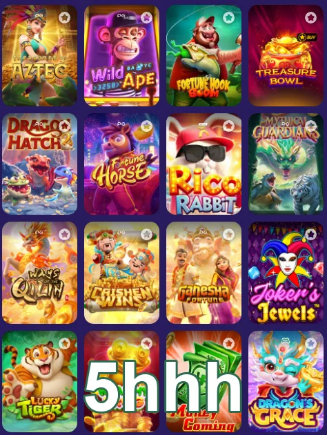 Tela do app 5hhh mostrando serviços VIP e apostas esportivas